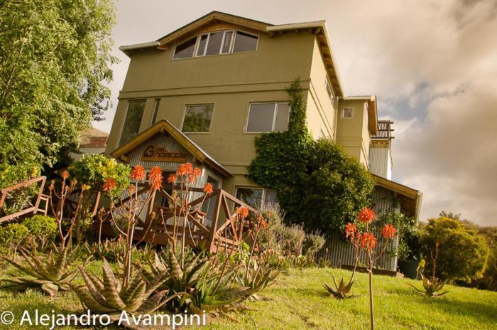 Del Nomade Hosteria Ecologica Puerto Piramides Bagian luar foto
